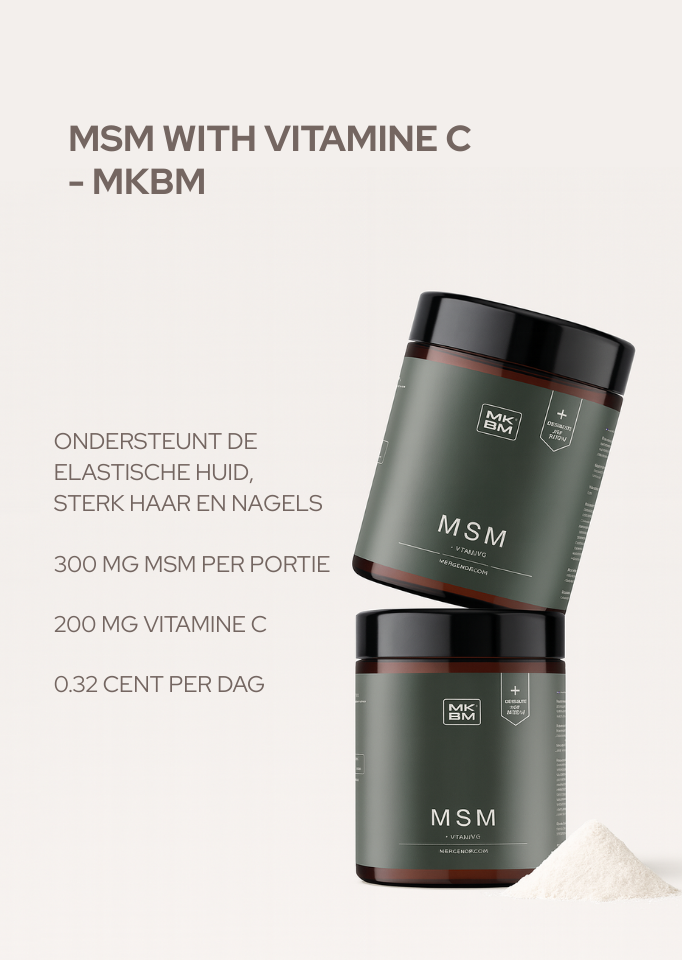 MSM + Vitamin C - MKBM Webshop
