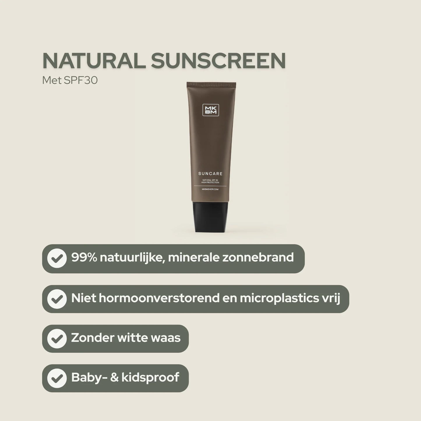 Natural Sunscreen SPF30