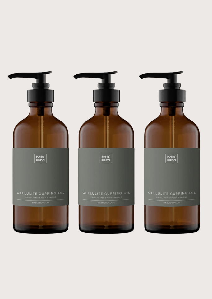 Cellulite Cup Oil 3-Pack - MKBM Webshop