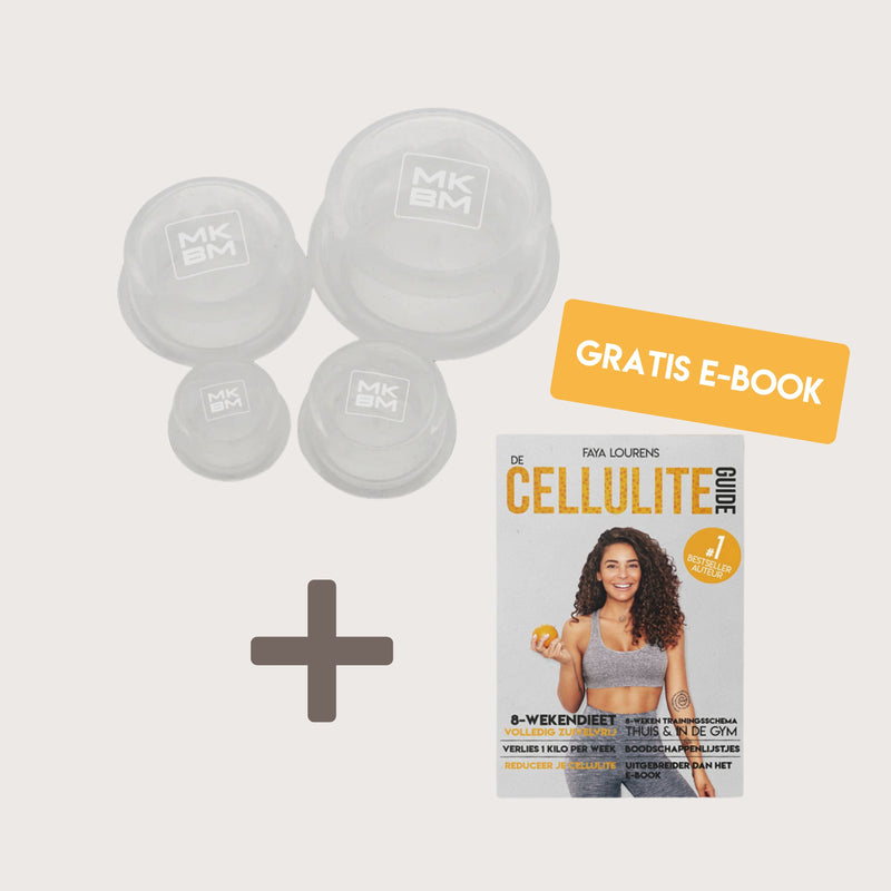 Cellulite Cups en gratis Cellulite Guide - MKBM Webshop