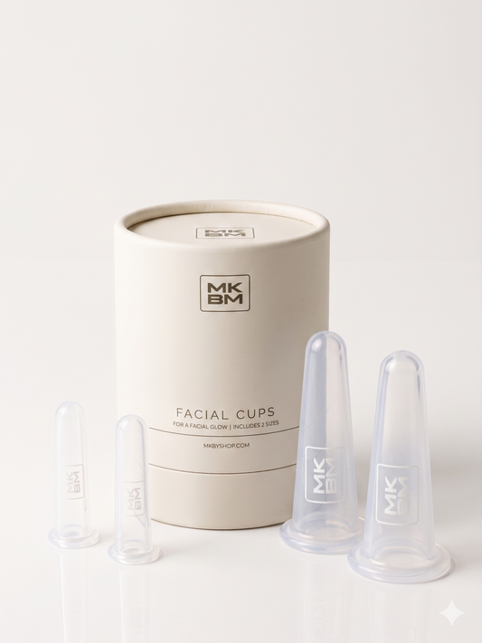 MKBM Facial Cupping Set – 4-delig, 2 maten - MKBM Webshop