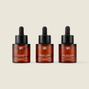 MKBM Glow Up Trio Serumset met Vitamine C, Bakuchiol & Cafeïne (set van 3)