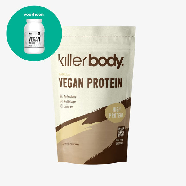 Killerbody Vegan Protein Vanilla - MKBM Webshop