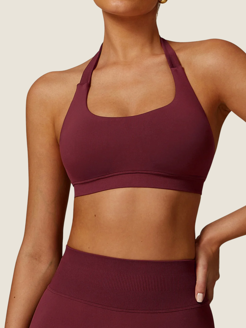 Halter Sports Bra Serenity