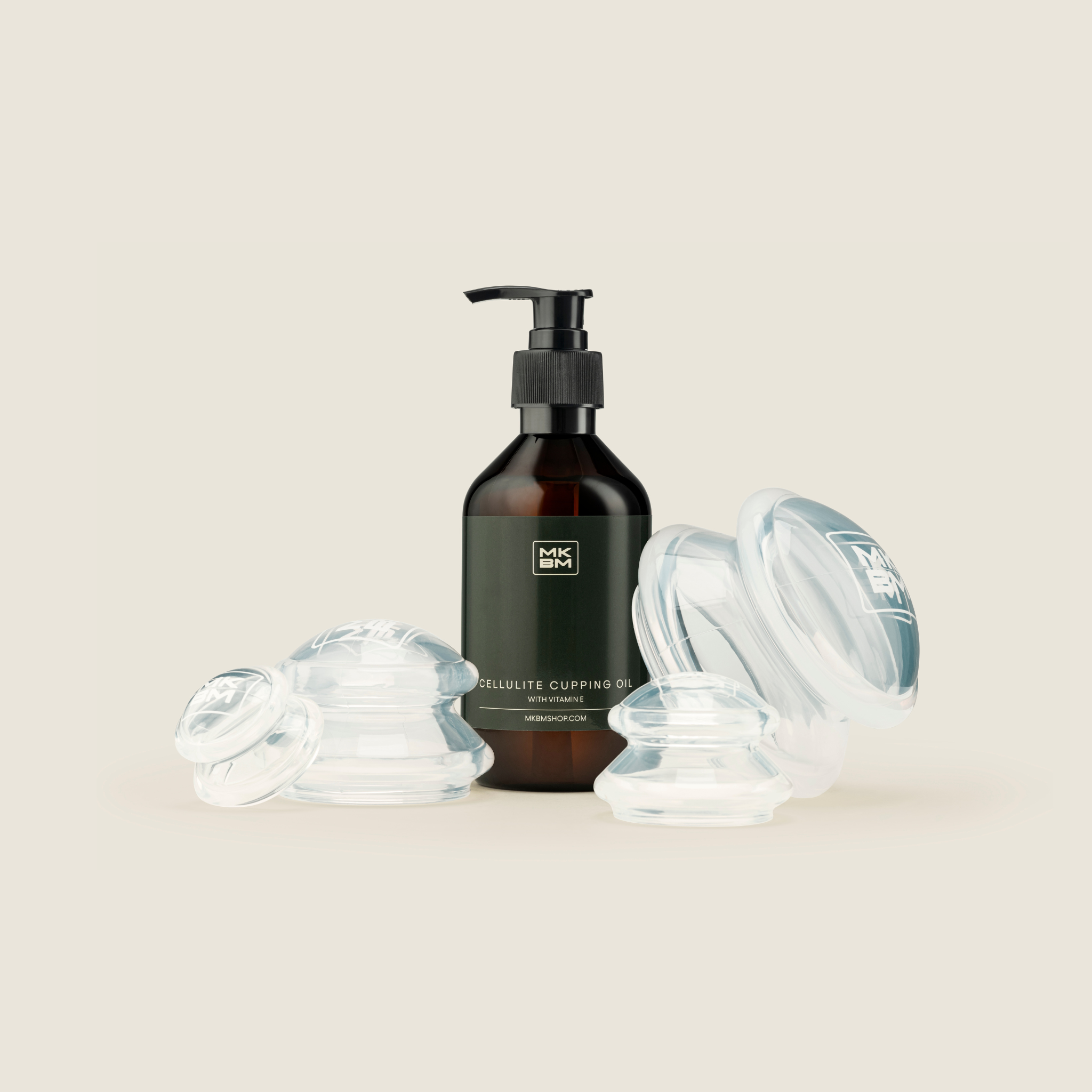 Cellulite Cups + Cellulite Cup Oil