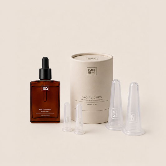 MKBM Face Cup Oil met vitamine E met Facial Cups