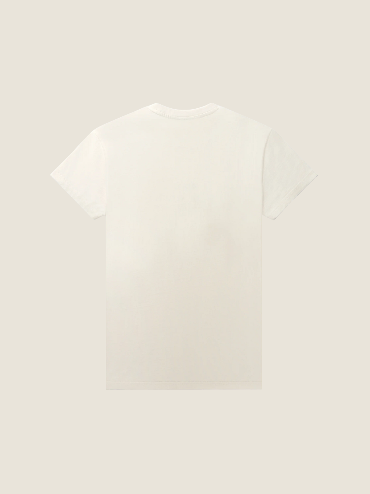 Unisex Mini Logo T-Shirt Creme - MKBM - MKBM Webshop