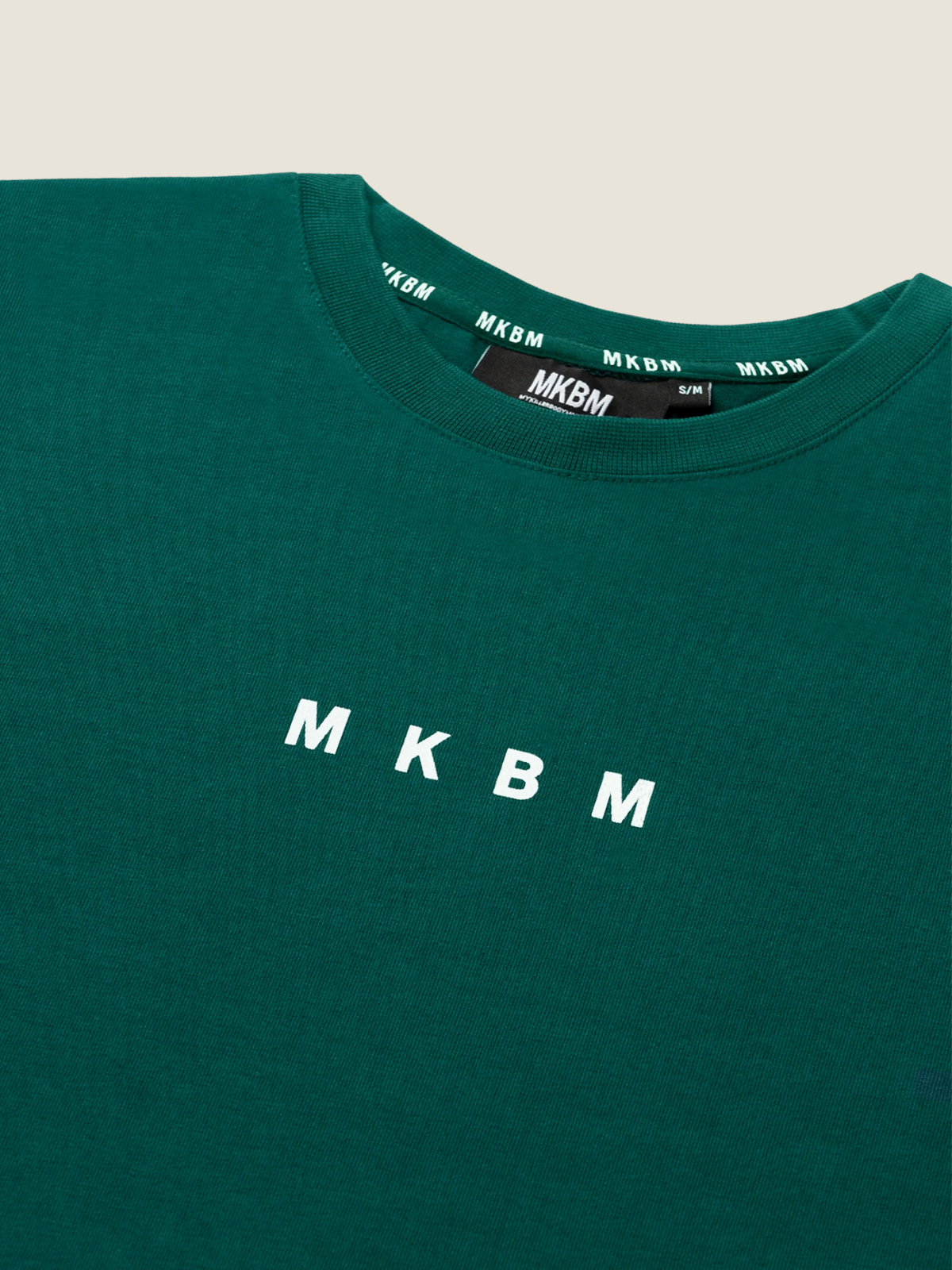 Unisex Mini Logo T-Shirt Petrol - MKBM - MKBM Webshop