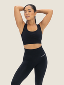 Seamless Sports Top Black