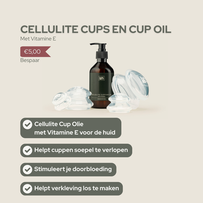 Cellulite Cups + Cellulite Cup Oil