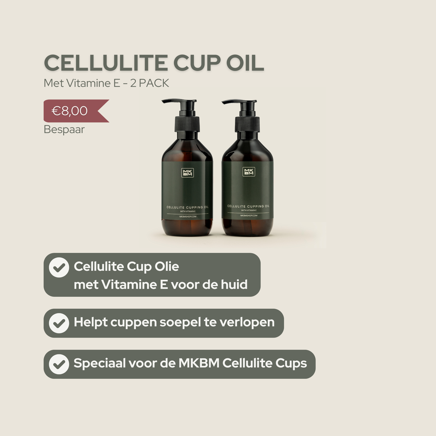 Cellulite Cup Oil 2-Pack