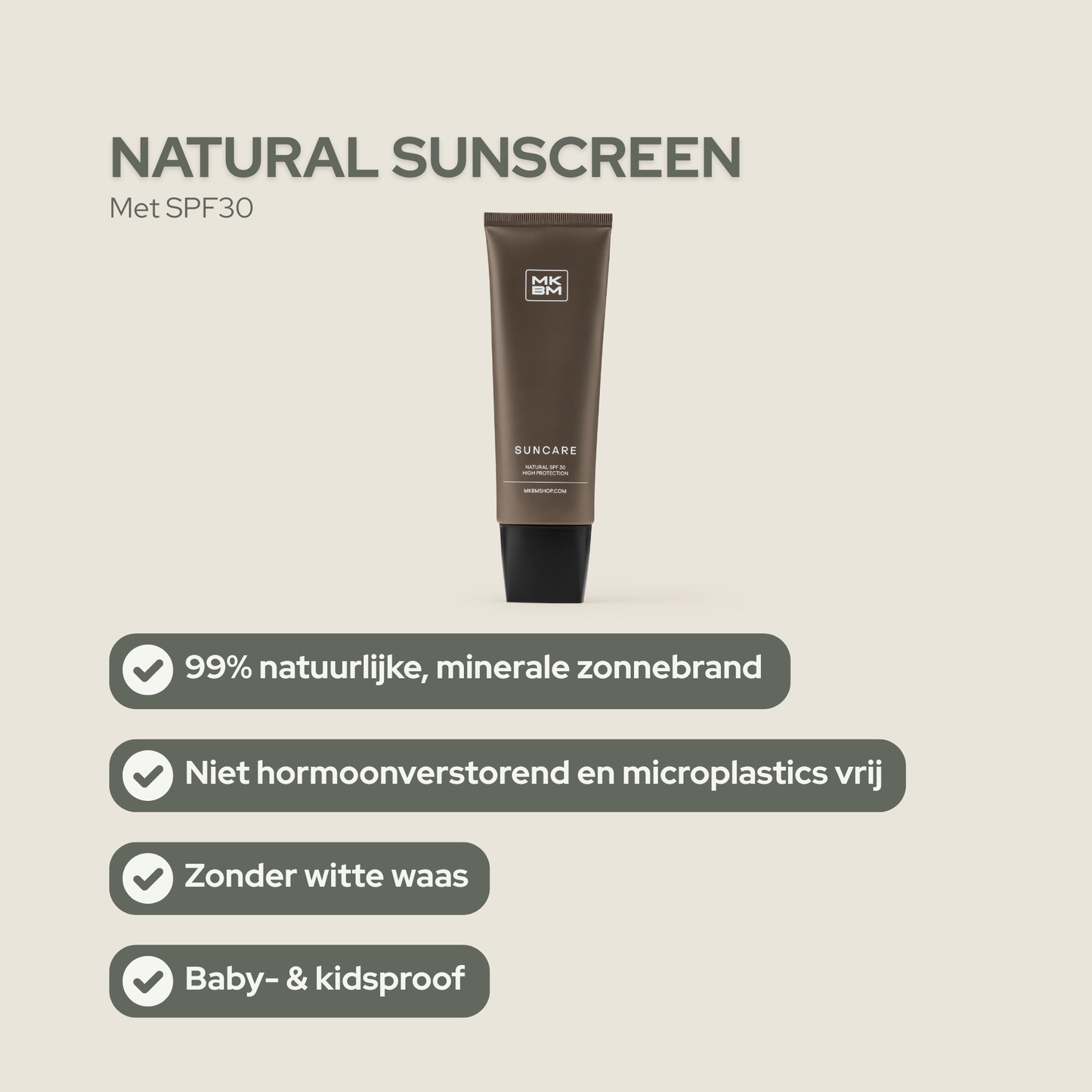 Natural Sunscreen SPF30