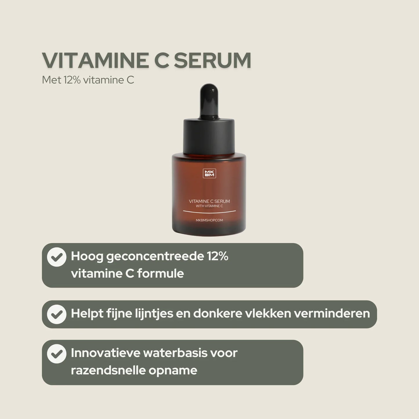 MKBM Vitamine C Serum - MKBM Webshop