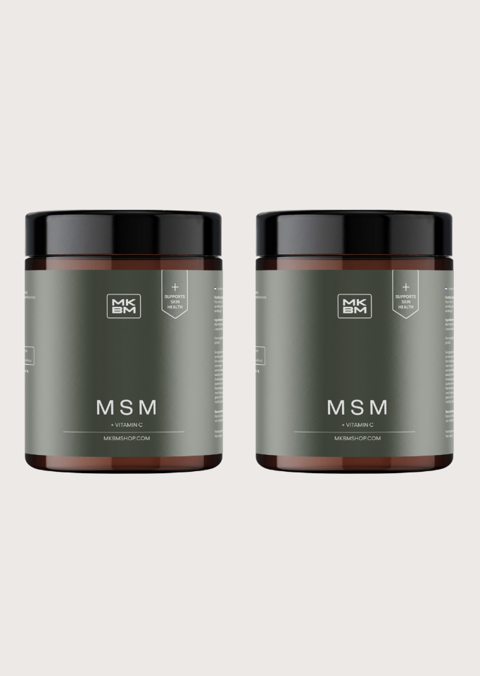 MSM + vitamin C 2-pack - MKBM Webshop