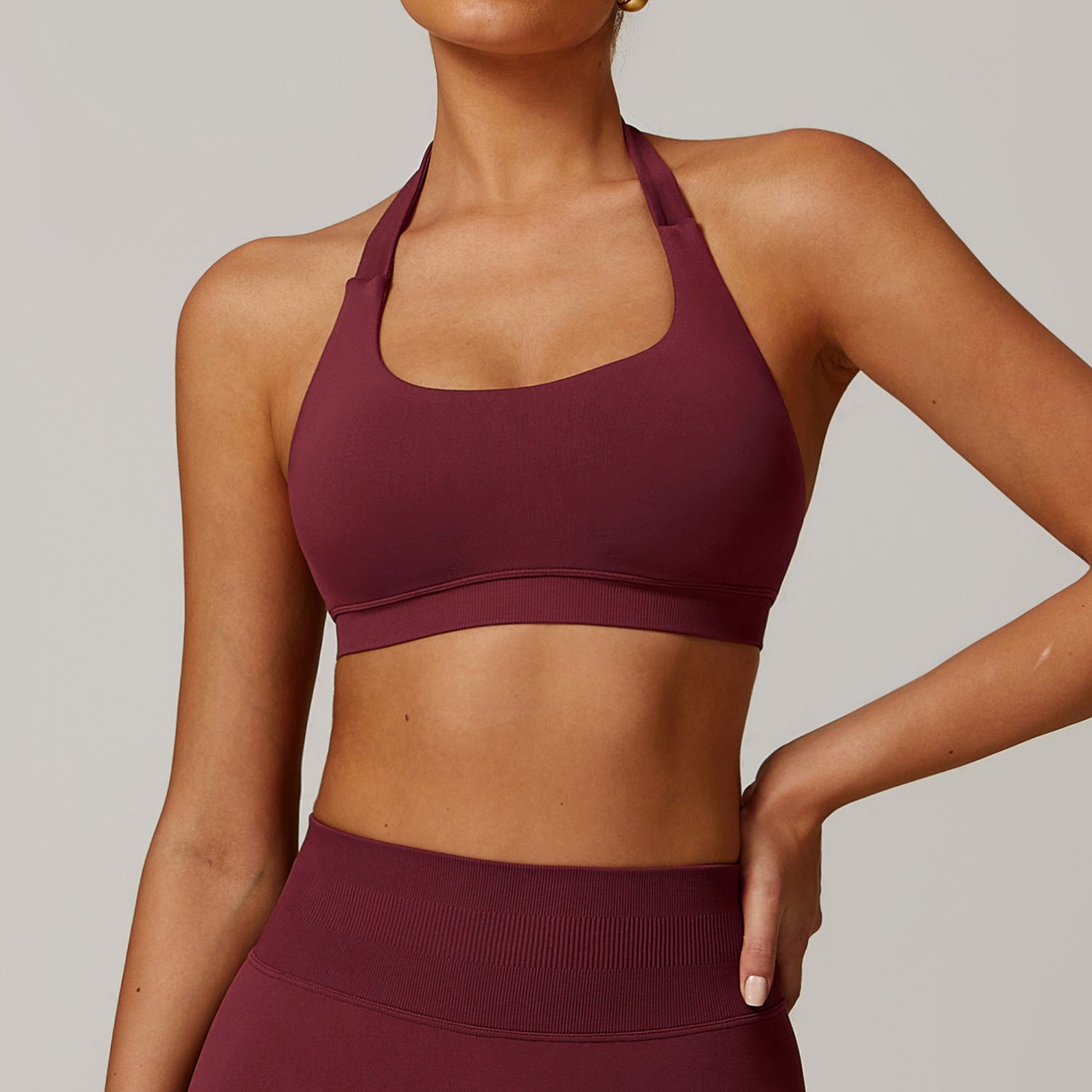 Halter Sport Bra Serenity