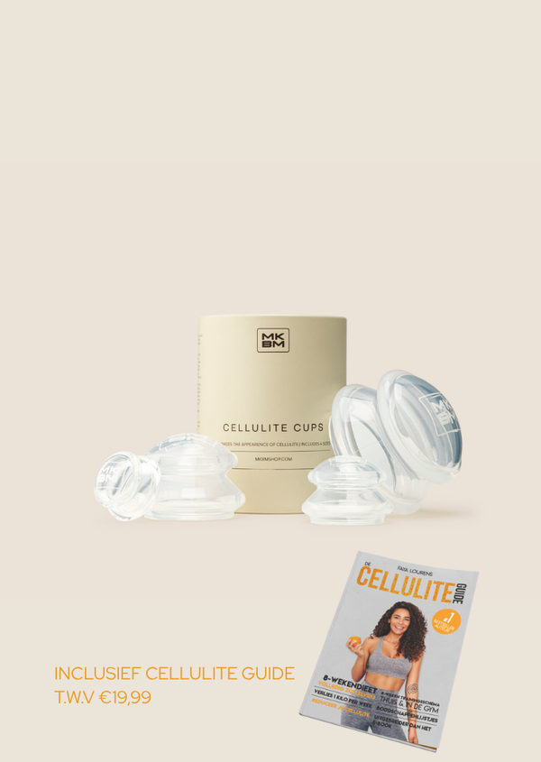 Cellulite Cups met Gratis Celulite Guide