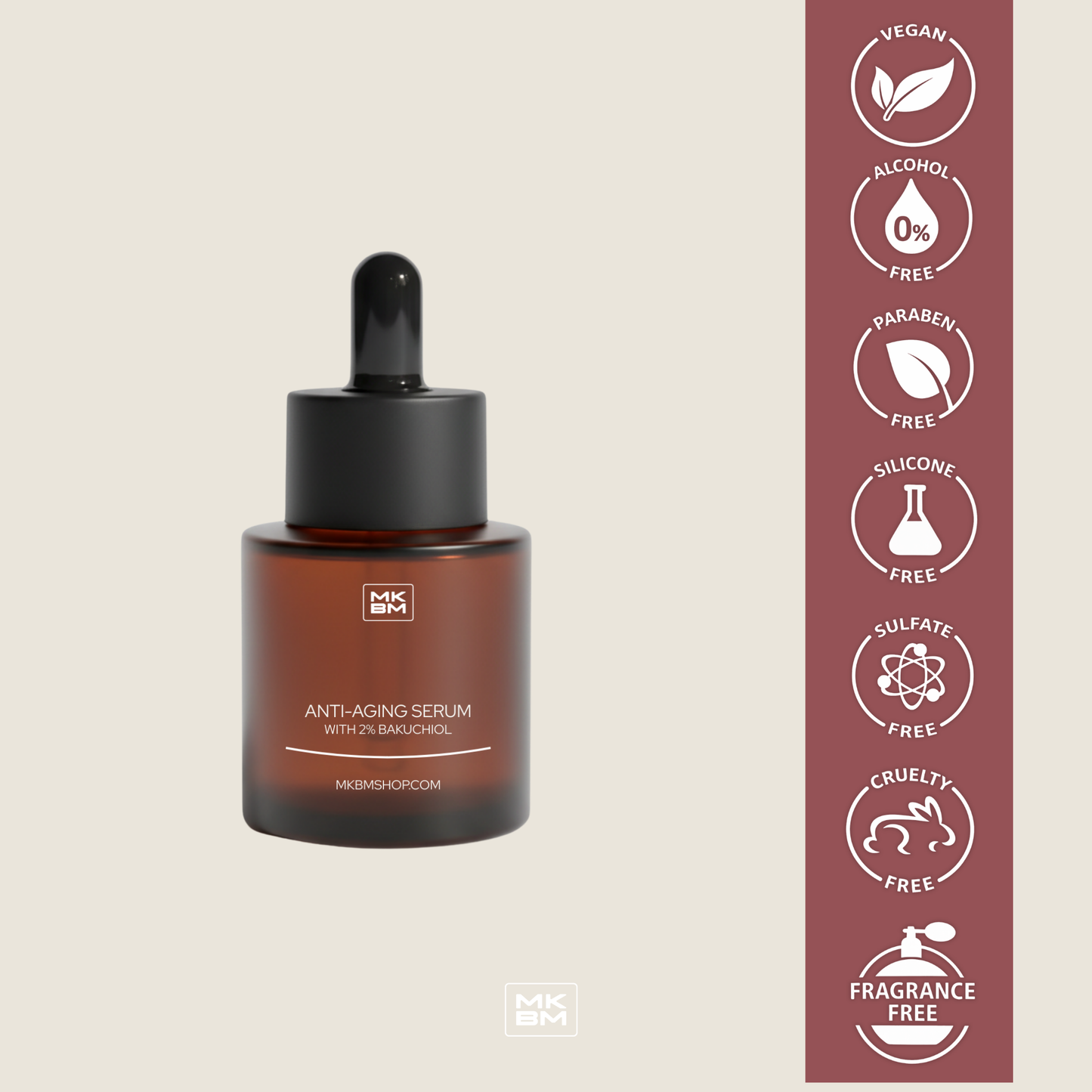 MKBM Anti-Aging Face Oil (Vitamin C + Bakuchiol) - MKBM Webshop