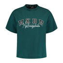 MKBM Logo print shirt donkergroen