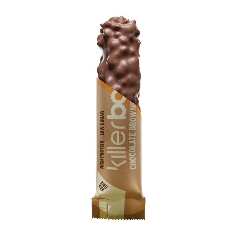Killerbody proteïne reep Chocolate Brownie - 15 pack - MKBM Webshop