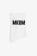 Sport Socks White - MKBM - MKBM Webshop