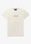 Unisex Mini Logo T-Shirt Creme - MKBM - MKBM Webshop